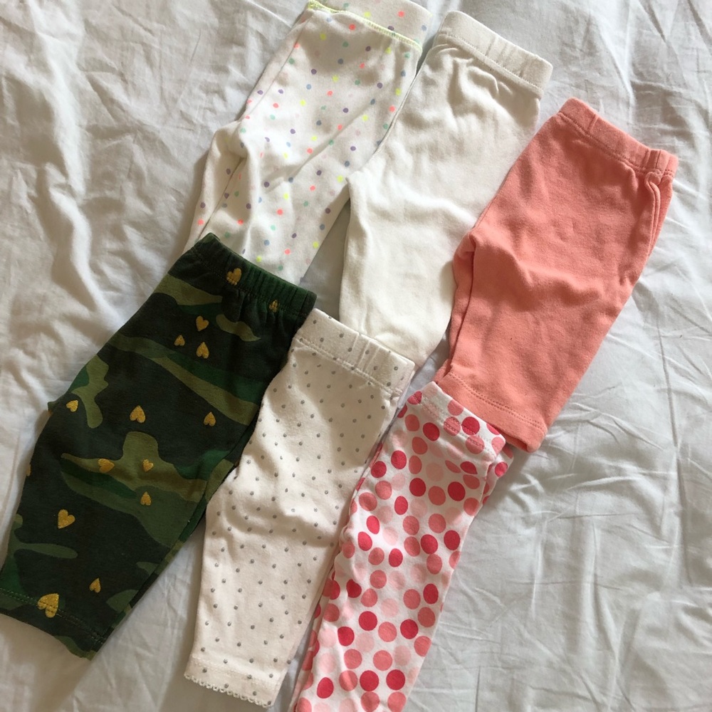 Bundle of Baby pants 0-3 months , 3 months